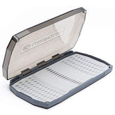 Umpqua UPG LT fly box front view with see-through lids for quick access