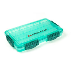 Umpqua Waterproof Bug Lockers Large Aqua - Aqua and Olive, 14 x 8.5 x 2 inches