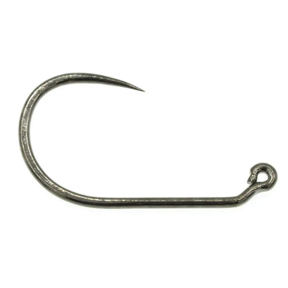 Umpqua XC450BL-BN5X barbless jig hook with a wide gap for confident hookups.