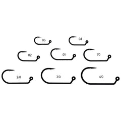 Umpqua XS506 BN hooks-pack-25 for larger freshwater and saltwater jig flies.