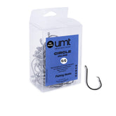 UMT inline circle hooks 6/0 black nickel close-up