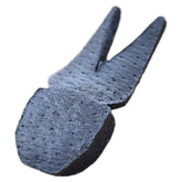 Uncle Josh Pork Frogs Black closeup bait, ideal for bass and pike.