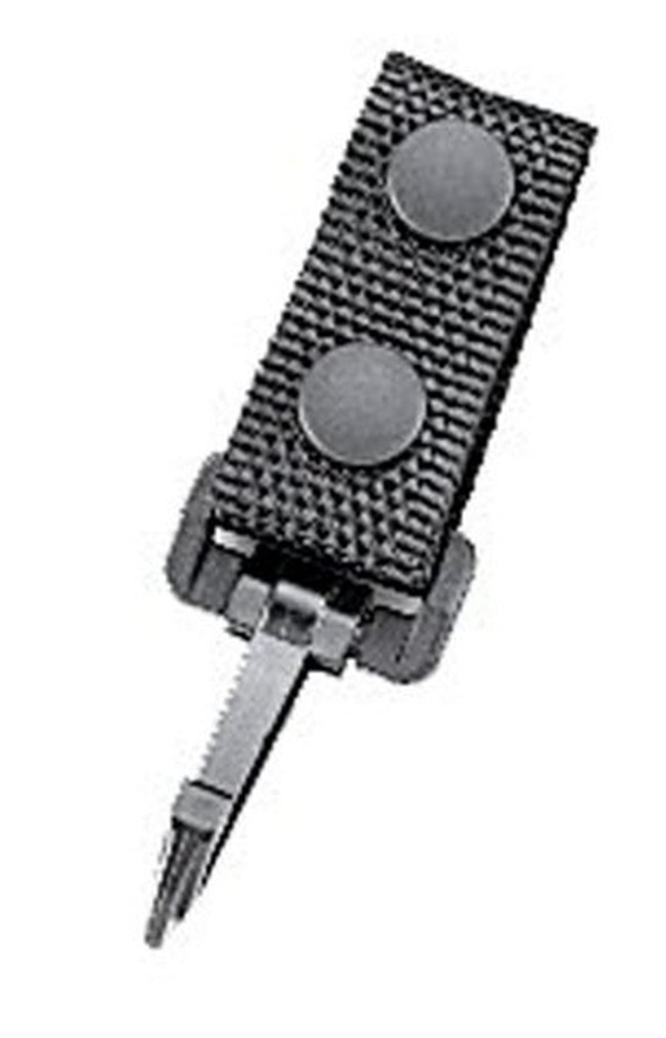 Uncle Mike's Kodra black nylon key ring holder for everyday key organization.