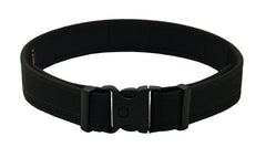 Uncle Mike's Kodra belt front view demonstrates rugged nylon build for gear carry.