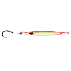 UNCLE MO'S SALTWATER TACKLE jig with razor-sharp assist hooks for quick, secure catches.