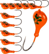 UNCLE MO'S SALTWATER TACKLE Tenacious Tog Jig Head 1oz pack close-up for precise bottom presentation.