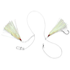 UNCLE MO'S tackle 30lb mono leader delivers durable line control for saltwater