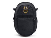 Under Armour Ace 2 T-Ball Backpack front view shows compact, durable storage for young players.