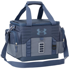 Under Armour Sideline Cooler insulated lid preserves cold drinks on hot days.
