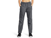 Under Armour Womens Stormproof Lined Rain Pants waterproof outer keeps you dry during heavy rain