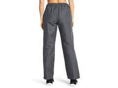 Under Armour Stormproof Rain Pants on model highlighting windproof outer design.
