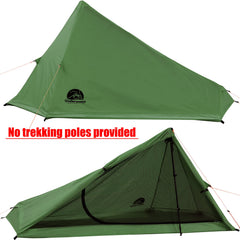 Underwood Aggregator ultralight backpacking tent packed size for easy carry.