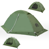 Underwood Aggregator winter tent exterior provides four-season shelter for harsh conditions.