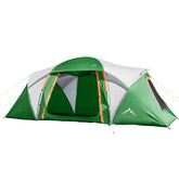 UNIHIMAL tent 18x9-6.8ft setup shows spacious group camping.