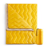 UNIKOME camping blanket folded compact for easy travel and storage