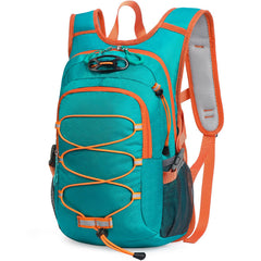 Unineovo 12L kids hiking backpack front view with spacious main compartment for clothing and snacks.