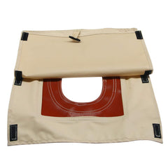 UNISTRENGH stove jack flap cover keeps heat under control when not in use
