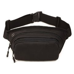 UNISTRENGH waist pack side strap demonstrating adjustable fit for comfort