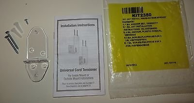 Universal Blind anchor kit 2350 secures cords for safe inside or outside mounting.