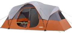 UNP Camping Tent exterior view shows roomy, 10-person shelter