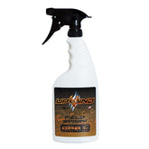Upwind Odor Eliminator field spray bottle neutralizes scents on clothing and gear.