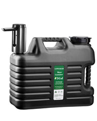 UPWOIGH portable 5-gallon water jug with pump pour for camping hydration.