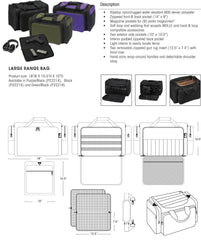 US PeaceKeeper P22216 exterior pockets and MOLLE-compatible wall for accessories.