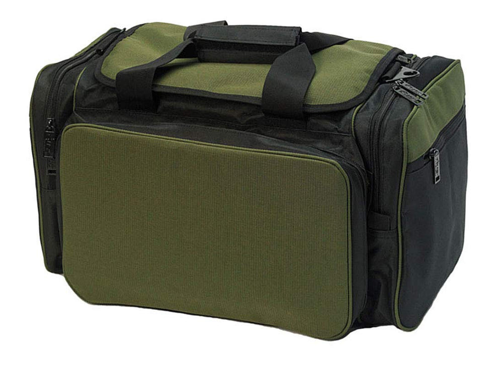US PeaceKeeper P22216 range bag front view in green and black for organized range days.