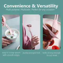 USemporium nesting design demonstrating compact portable cutlery organization