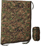 USGI Industries Military Woobie Blanket folded compact, portable warmth for travel and camping