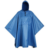 USGI poncho packed in compact storage bag for easy carry and quick deployment.
