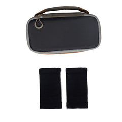 Waterproof PVC bottom protects reels