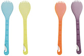 UST KLIPP 4pk spork clipped to backpack for quick trail meals