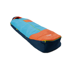 UST Monarch sleeping bag with wings detached demonstrating adjustable warmth options