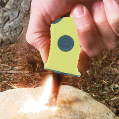 UST Sparkie provides weather-ready sparks for rainier mornings and wet tinder.
