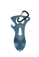 UST Spork Multi-Tool blue with bottle opener for camping and quick repairs