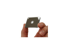 UST StarFlash Micro Signal Mirror with lanyard attachment enables secure grip and quick gear access.