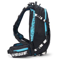 USWE Flow 25L ventilated back panel keeps you cool on climbs