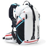 USWE Hajker Pro 30L Winter backpack with waterproof rolltop keeping gear dry on hikes