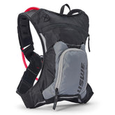 USWE Moto Hydro 3L bounce-free backpack on a rider for stable, controlled riding.