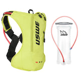 USWE Outlander Moto harness stability demonstrates bounce-free fit for rough trails.
