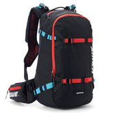 USWE Pow 25L front view showing a versatile ski backpack for all-day runs