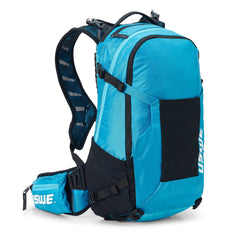 USWE Shred 16L front view: compact MTB daypack for trials
