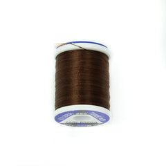 UTC Ultra Thread 280 Denier Dark Brown spool enhances grip for precise fly tying.