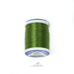 UTC Ultra Thread 280 Denier Olive Green on spool for precise, durable fly tying.