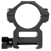 UTG AccuShot 1in two-piece rings provide secure Picatinny mounting for reliable scope alignment.