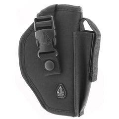 UTG Deluxe Commando Belt Holster front view with quick-release buckle for fast access