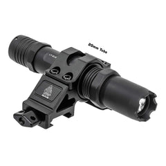 Front sight clearance when mounted on a top Picatinny rail