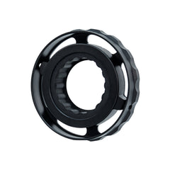UTG 60mm add-on AO wheel – side view, black