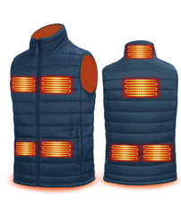 uupalee heated vest with battery pack provides all day warmth during outdoor activities